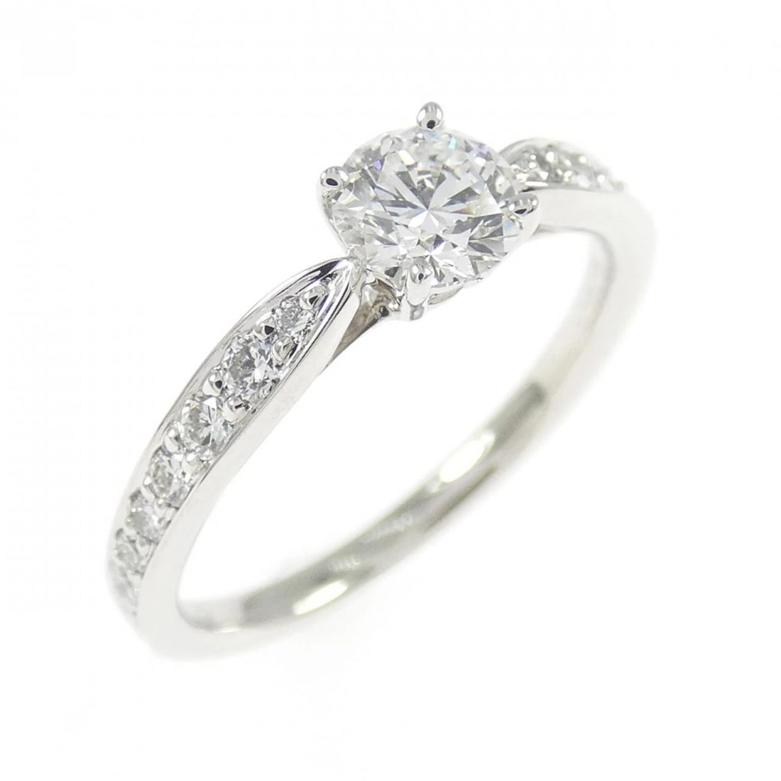 TIFFANY & CO. HARMONY RING: TIFFANY & Co. Harmony Ring Brand: TIFFANY&Co. Type/Style: TIFFANY & Co. Ring Material: Platinum950, Main Stone Natural Color: SILVER Size: US4 Accessories: None Accessories Notice: When purchasing