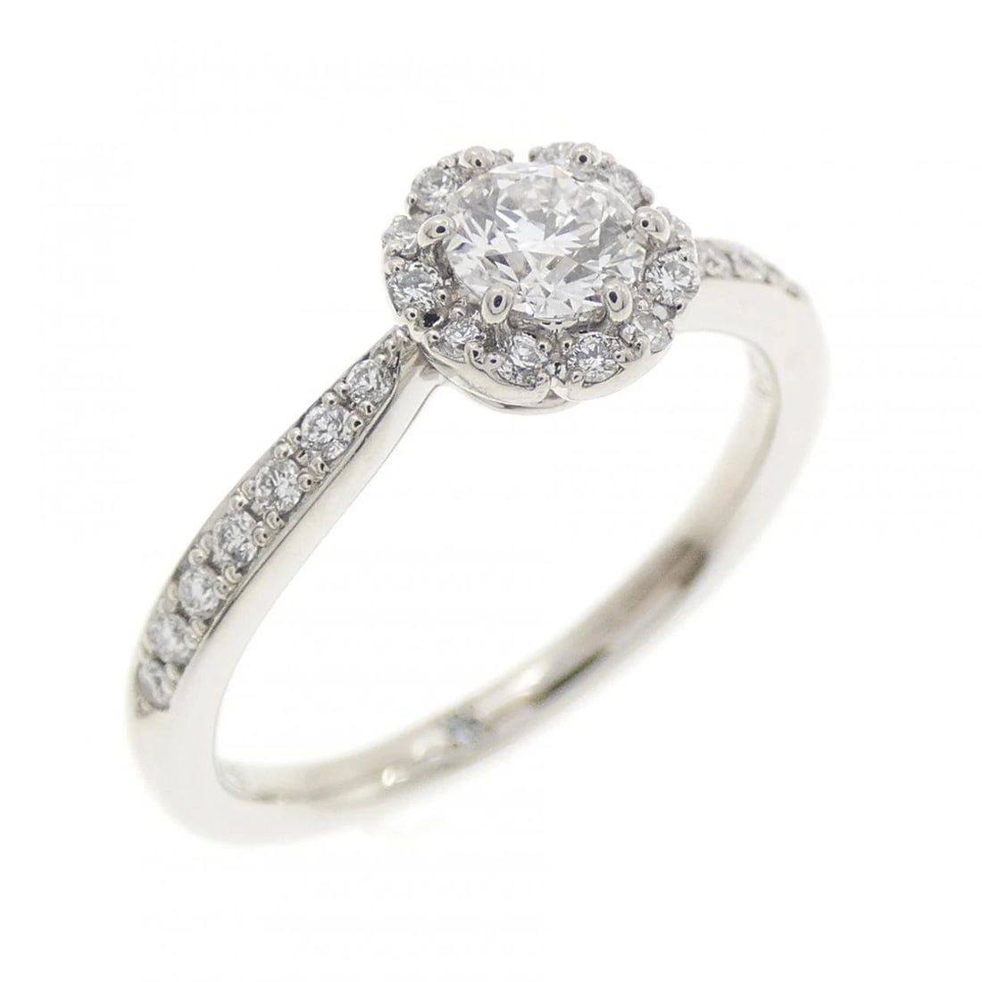 PONTE VECCHIO DIAMOND RING: Ponte Vecchio Diamond Ring Brand: Ponte Vecchio Type/Style: Ponte Vecchio Ring Material: Platinum999, Main Stone Natural Color: SILVER Size: US4 Accessories: None Accessories Notice: When purchasing