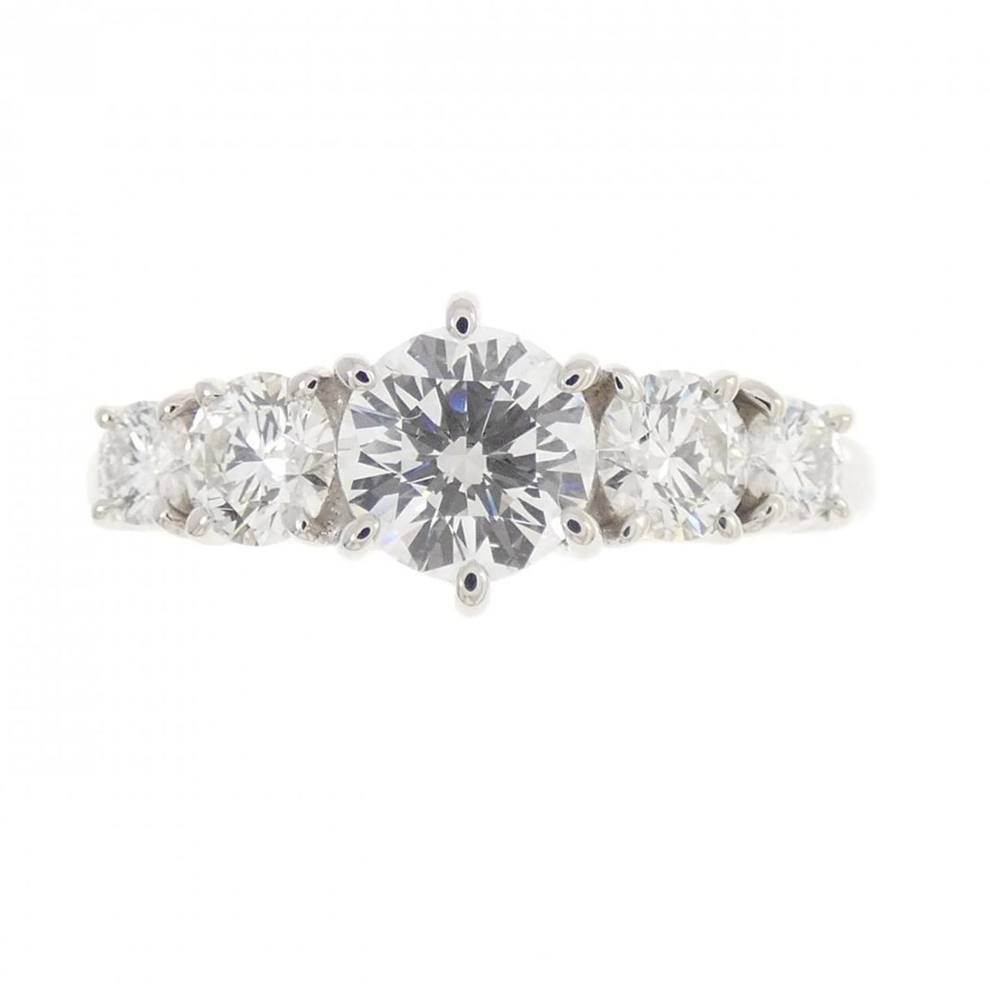 TASAKI DIAMOND RING: Tasaki Diamond Ring Brand: TASAKI Type/Style: Tasaki Ring Material: Platinum900, Main Stone Natural Color: SILVER Size: US7 1/4 Accessories: None Accessories Notice: When purchasing pre-ow