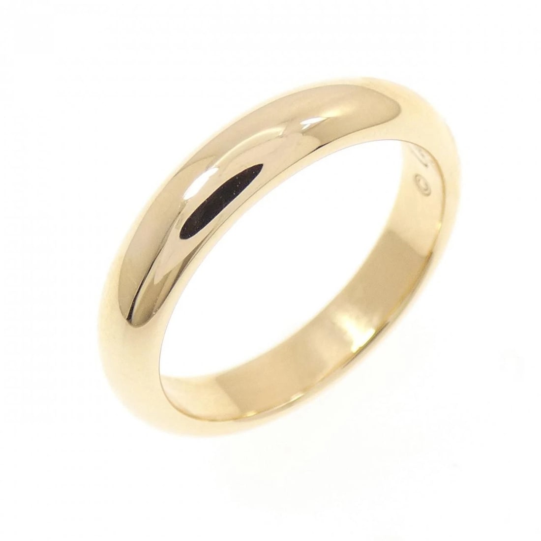 CARTIER WEDDING RING: Cartier Wedding Ring Brand: CARTIER Type/Style: Cartier Ring Material: 750 yellow gold, Color: YELLOW GOLD Size: US4(47) Accessories: None Accessories Notice: When purchasing pre-owned goo