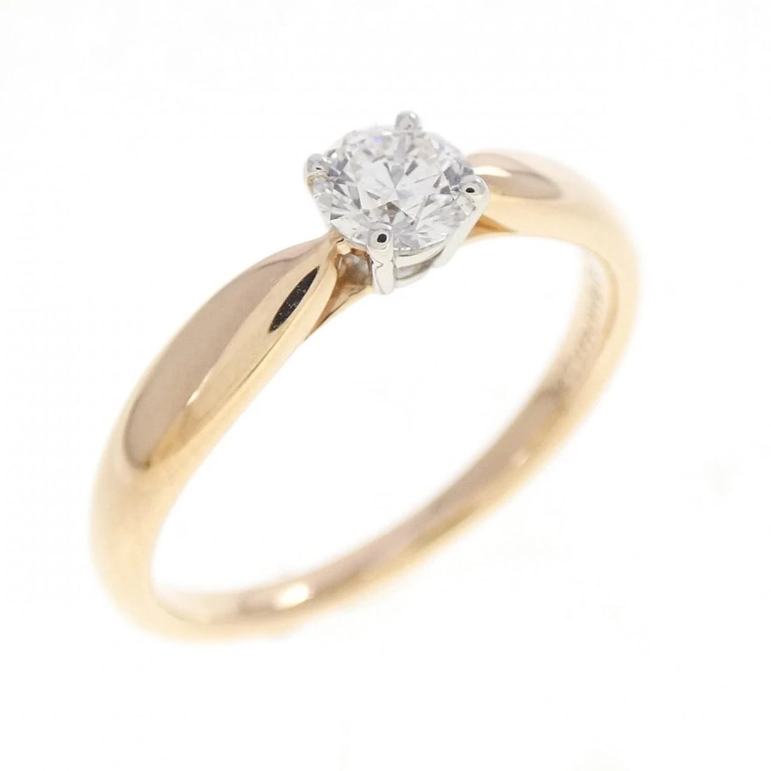 TIFFANY&CO. HARMONY RING: TIFFANY&Co. Harmony Ring Brand: TIFFANY&Co. Type/Style: TIFFANY & Co. Ring Material: 750PG/PT950, Main Stone Natural Color: SILVER,PINK GOLD Size: US5 3/4 Accessories: None Accessories Notice: When