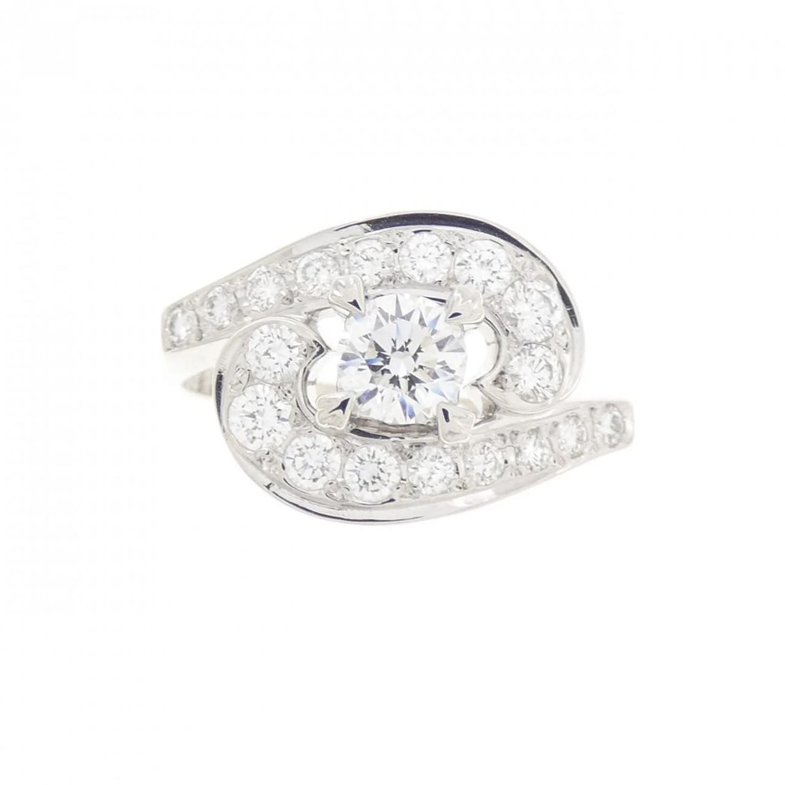 MIKIMOTO DIAMOND RING - 2