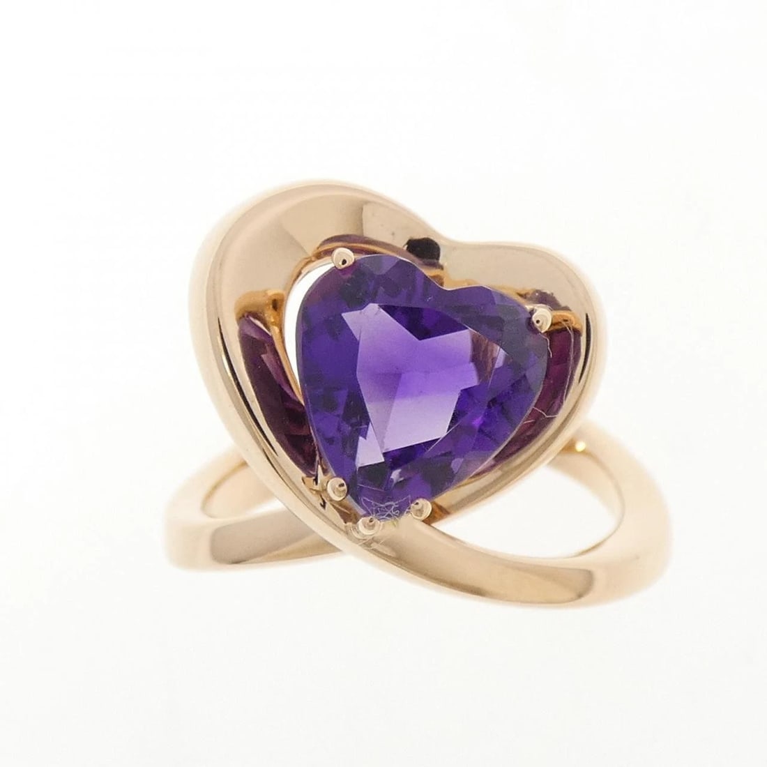 PONTE VECCHIO HEART AMETHYST RING - 2