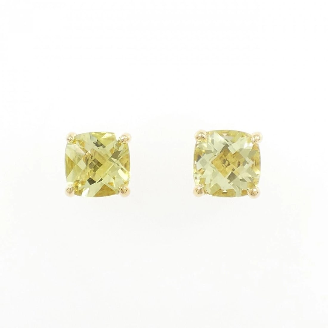 TIFFANY&CO. SPARKLER PIERCE: TIFFANY&Co. Sparkler Pierce Brand: TIFFANY&Co. Type/Style: TIFFANY&Co. Pierce/Earring Material: 750 yellow gold, Main Stone Quartz Color: Yellow gold Size: Actual Size Approx. height x width: 8.0mm x