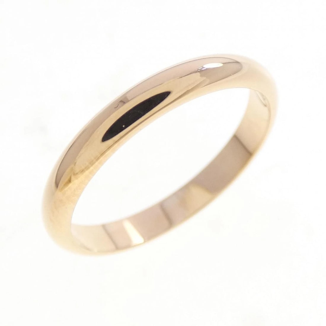 CARTIER WEDDING RING: Cartier Wedding Ring Brand: CARTIER Type/Style: Cartier Ring Material: 750 Pink Gold, Color: PINK GOLD Size: US4 1/4(47) Accessories: None Accessories Notice: When purchasing pre-owned goods, please