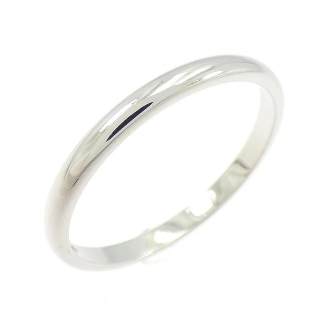CARTIER WEDDING RING: Cartier Wedding Ring Brand: CARTIER Type/Style: Cartier Ring Material: Platinum950, Color: SILVER Size: US7 1/4(55) Accessories: None Accessories Notice: When purchasing pre-owned goods, p