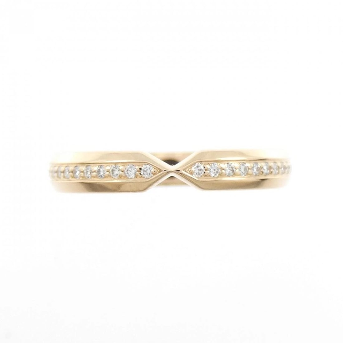 TIFFANY&CO. NESTING NARROW RING: TIFFANY&Co. Nesting Narrow Ring Brand: TIFFANY&Co. Type/Style: TIFFANY & Co. Ring Material: 750 Pink Gold, Main Stone Natural Color: PINK GOLD Size: US4 1/4 Accessories: None Accessories Notice: When