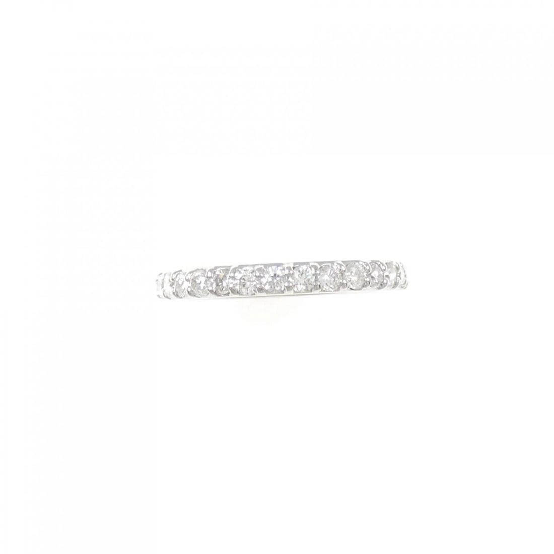 PONTE VECCHIO HALF ETERNITY RING: Ponte Vecchio Half Eternity Ring Brand: Ponte Vecchio Type/Style: Ponte Vecchio Ring Material: 750 white gold, Main Stone Natural Color: WHITE GOLD Size: US3 1/4 Accessories: None Accessories Notice:
