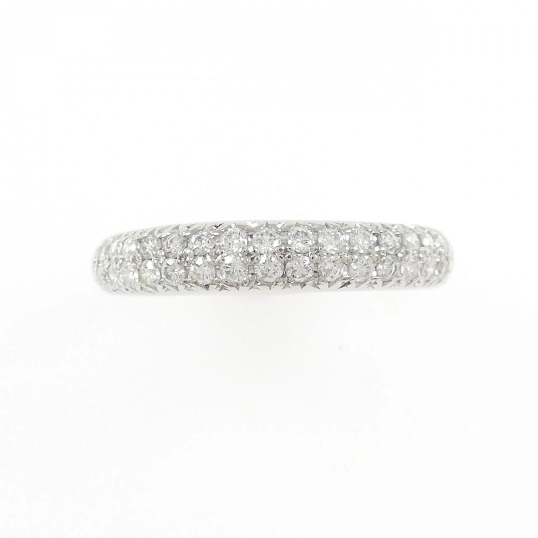 TASAKI DIAMOND RING: TASAKI Diamond Ring Brand: TASAKI Type/Style: Tasaki Ring Material: Platinum1000, Main Stone Natural Color: SILVER Size: US5 Accessories: None Accessories Notice: When purchasing pre-owned