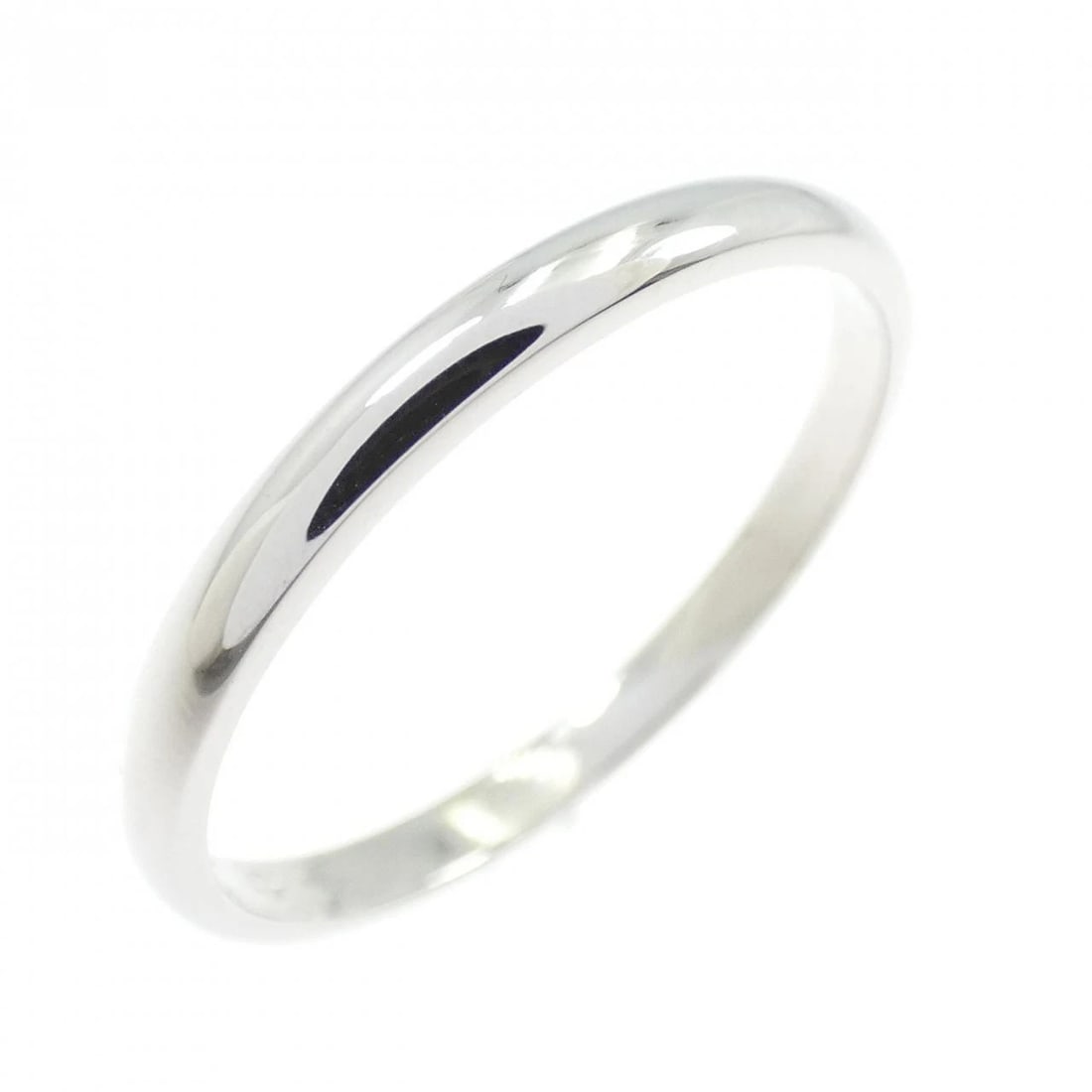 CARTIER WEDDING RING: Cartier Wedding Ring Brand: CARTIER Type/Style: Cartier Ring Material: Platinum950, Color: SILVER Size: US8(57) Accessories: None Accessories Notice: When purchasing pre-owned goods, pleas