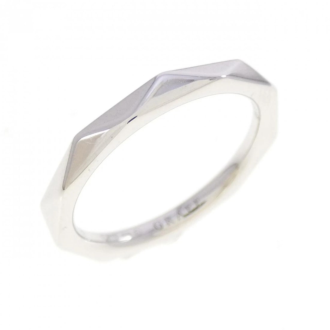 GRAFF LAWRENCE GRAFF SIGNATURE RING: Graff Lawrence Graff Signature Ring Brand: GRAFF Type/Style: Graph Ring Material: 750 white gold, Color: WHITE GOLD Size: US5 1/4 Accessories: None Accessories Notice: When purchasing pre-owned