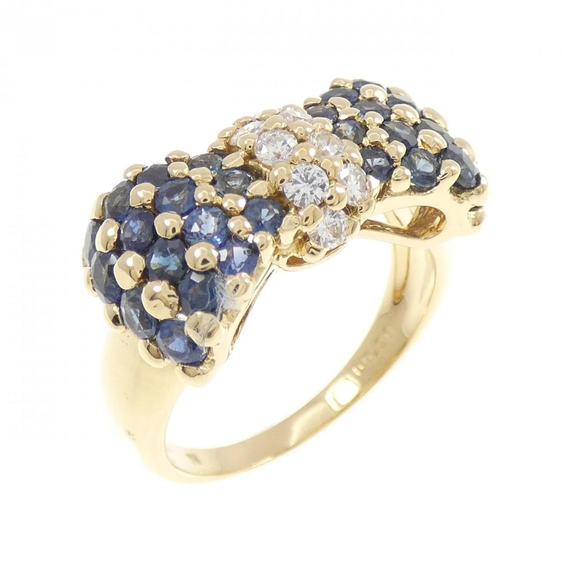 PONTE VECCHIO SAPPHIRE RING: Ponte Vecchio Sapphire Ring Brand: Ponte Vecchio Type/Style: Ponte Vecchio Ring Material: 18K Yellow Gold, Main Stone Sapphire Color: YELLOW GOLD Size: US6 1/4 Accessories: None Accessories Notice: