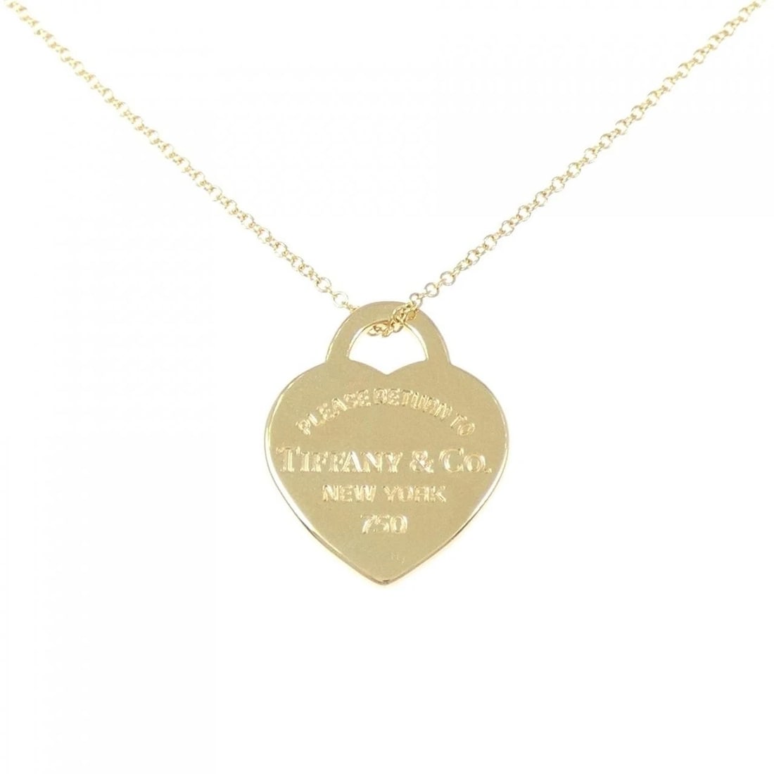 TIFFANY & CO. RETURN TO TIFFANY & CO. HEART TAG NECKLACE (1 of 5)