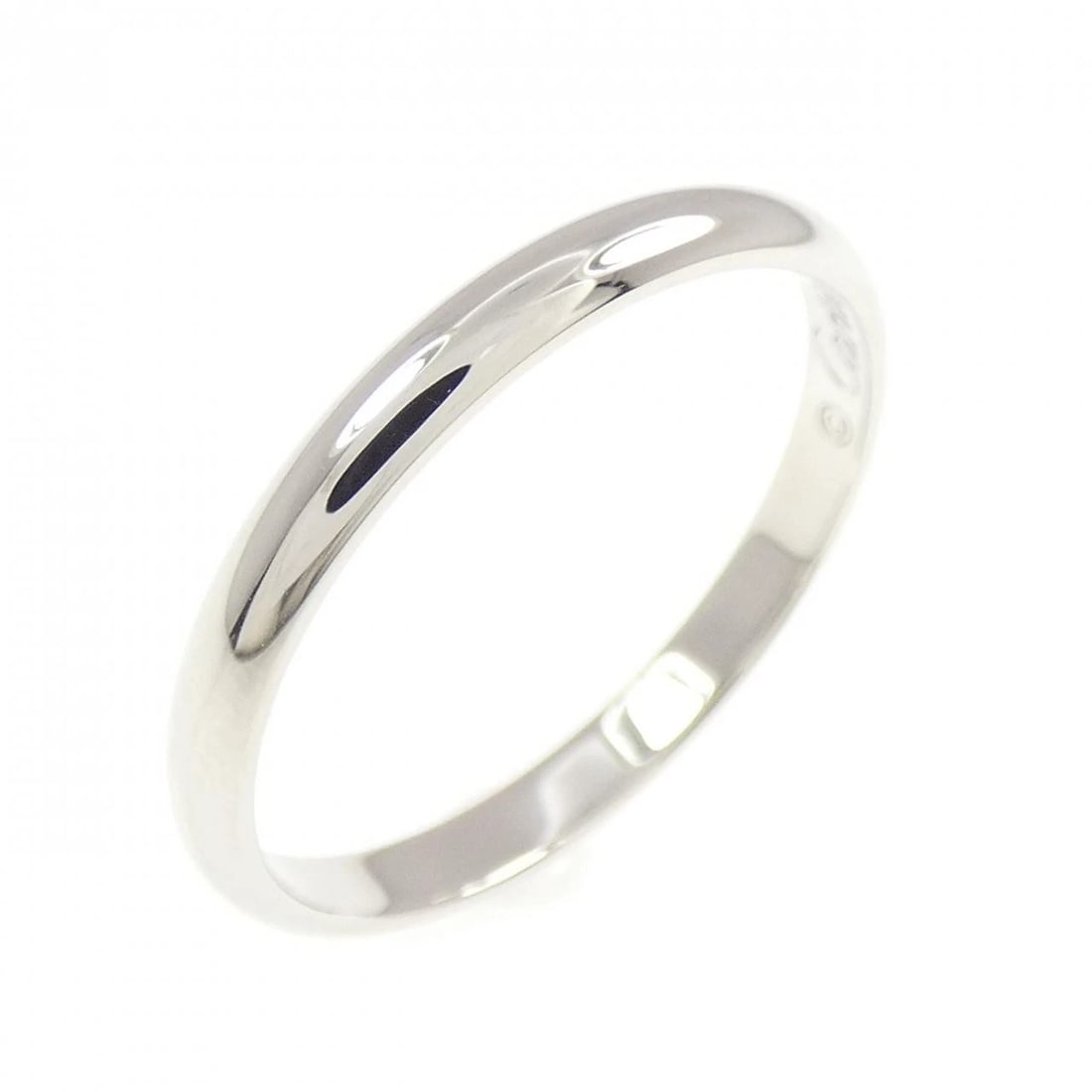 CARTIER WEDDING RING: Cartier Wedding Ring Brand: CARTIER Type/Style: Cartier Ring Material: Platinum950, Color: SILVER Size: US8(57) Accessories: None Accessories Notice: When purchasing pre-owned goods, pleas