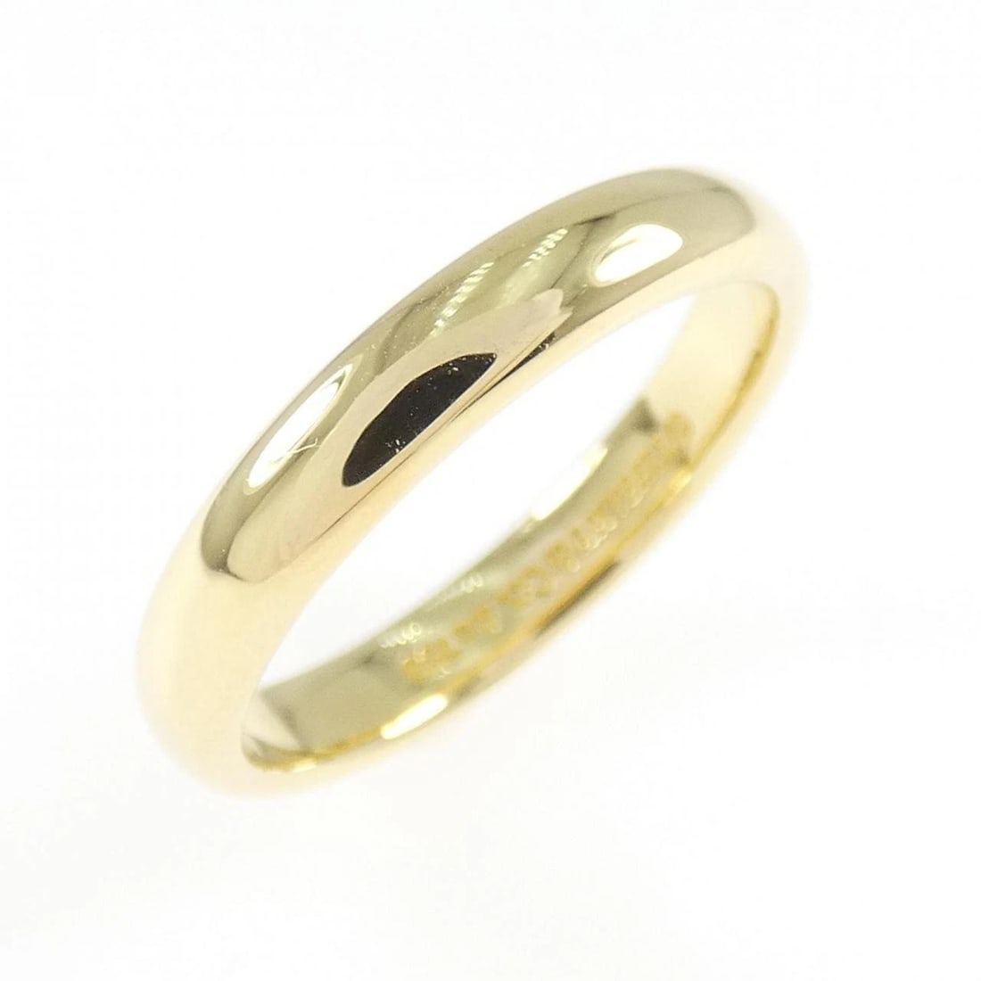 TIFFANY&CO. FOREVER WEDDING BAND RING: TIFFANY&Co. Forever Wedding Band Ring Brand: TIFFANY&Co. Type/Style: TIFFANY & Co. Ring Material: 750 yellow gold, Color: YELLOW GOLD Size: US5 Accessories: None Accessories Notice: When purchasing