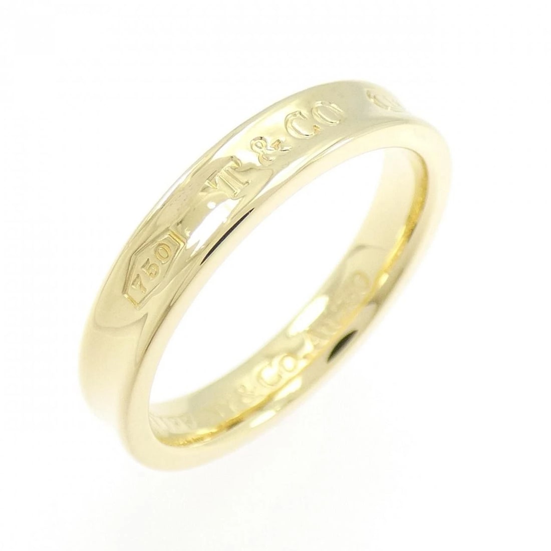 TIFFANY & CO. NARROW RING: TIFFANY & Co. Narrow Ring Brand: TIFFANY&Co. Type/Style: TIFFANY & Co. Ring Material: 750 yellow gold, Color: YELLOW GOLD Size: US8 Accessories: None Accessories Notice: When purchasing pre-owned