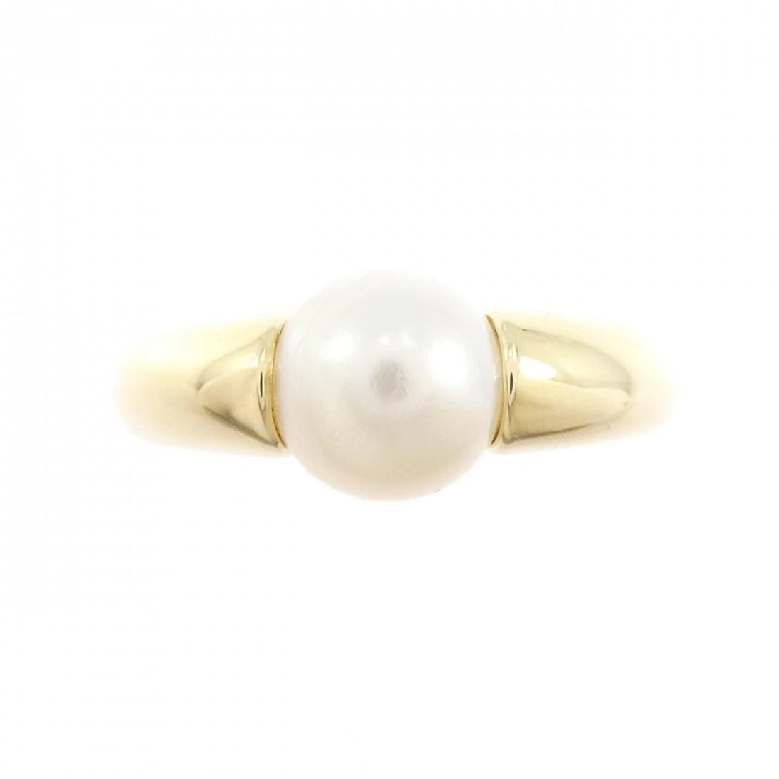 CARTIER PERLA RING: Cartier Perla Ring Brand: CARTIER Type/Style: Cartier Ring Material: 750 yellow gold, Main Stone Akoya Pearl Color: YELLOW GOLD Size: US6 1/4(52) Accessories: None Accessories Notice: When purchasing