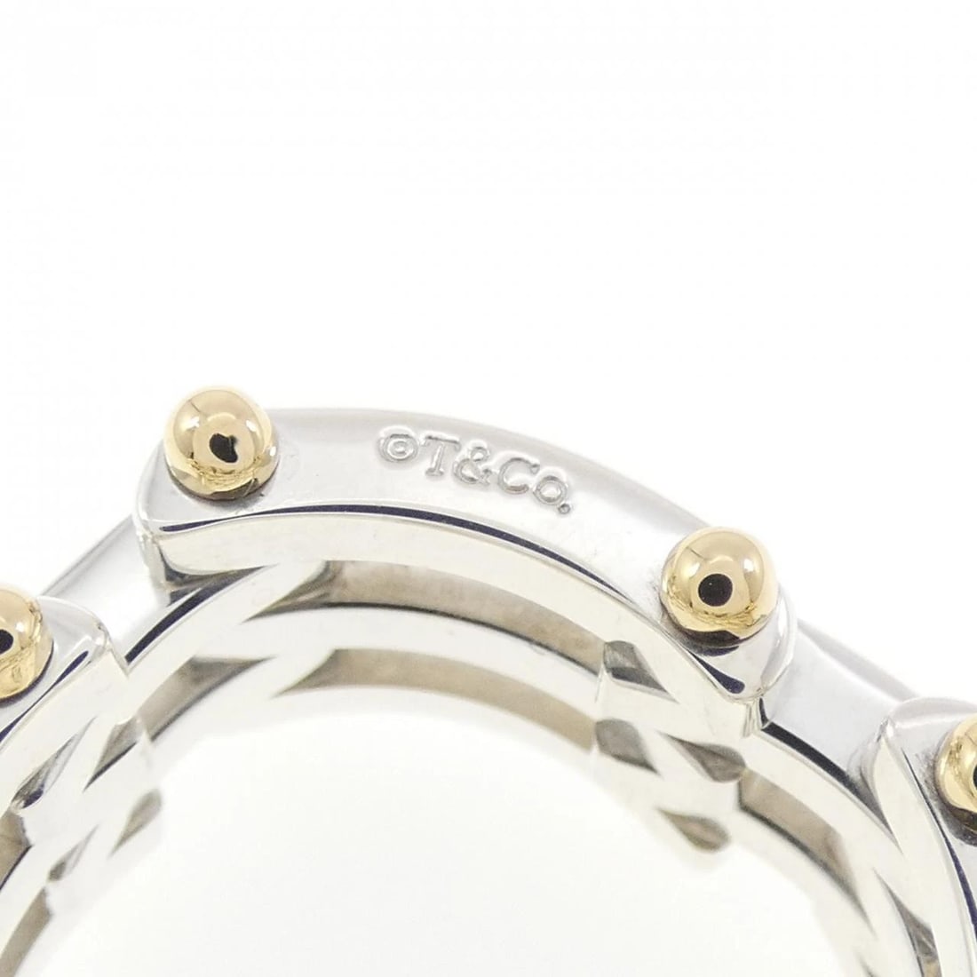 TIFFANY & CO. GATELINK RING - 3