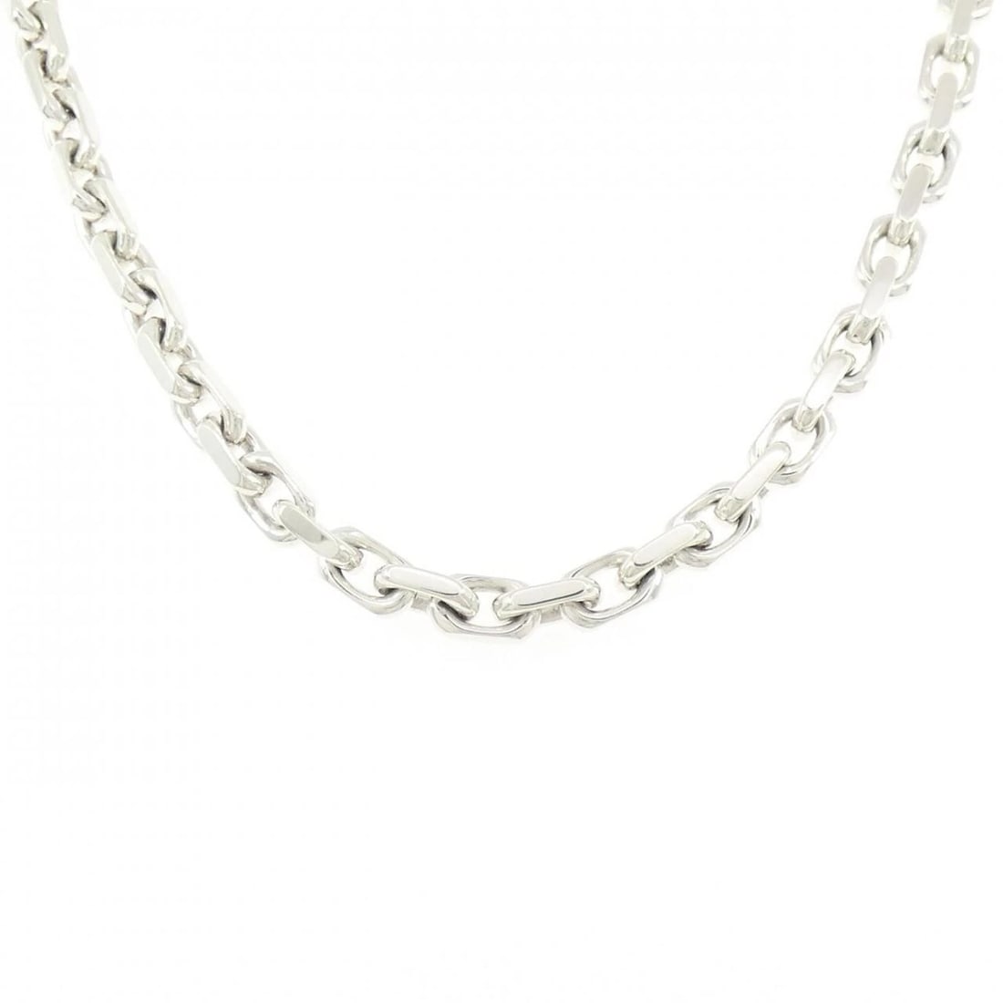 TIFFANY & CO. MAKERS NECKLACE: TIFFANY & Co. Makers Necklace Brand: TIFFANY&Co. Type/Style: TIFFANY&Co. Necklace Material: 925Silver/750Yellow Gold, Color: SILVER,YG Size: Length61cm Actual Size Max width approx: 10.1mm