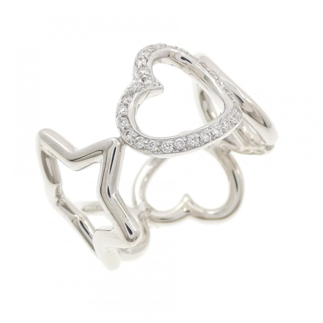 PONTE VECCHIO DIAMOND RING: Ponte Vecchio Diamond Ring Brand: Ponte Vecchio Type/Style: Ponte Vecchio Ring Material: 750 white gold, Main Stone Natural Color: WHITE GOLD Size: US6 1/4 Accessories: None Accessories Notice: When