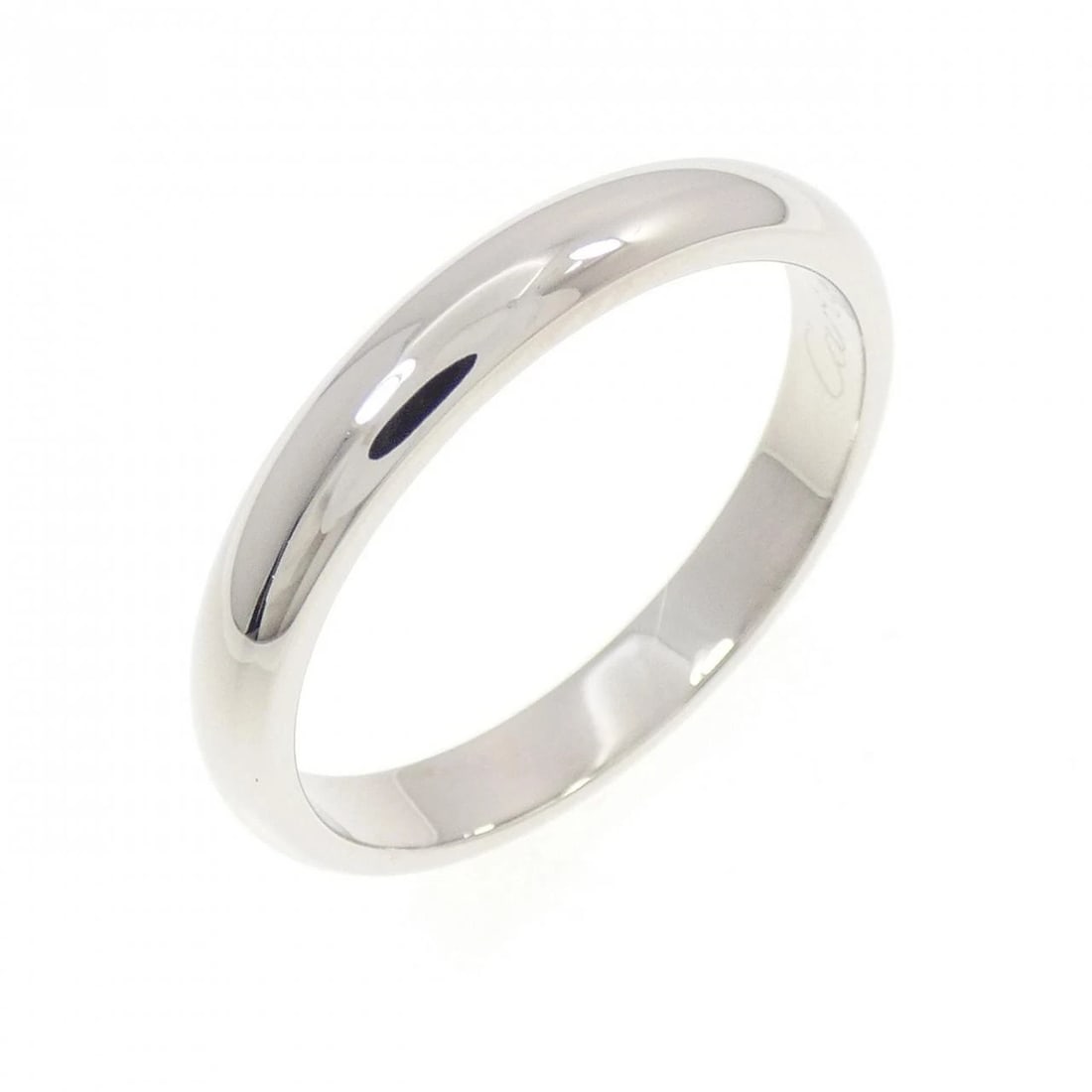 CARTIER WEDDING RING: Cartier Wedding Ring Brand: CARTIER Type/Style: Cartier Ring Material: Platinum950, Color: SILVER Size: US10(62) Accessories: None Accessories Notice: When purchasing pre-owned goods, please refer to