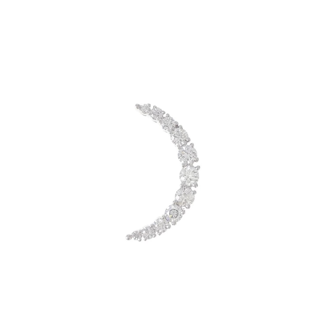 MIKIMOTO DIAMOND BROOCH: Mikimoto Diamond Brooch Brand: MIKIMOTO Type/Style: MIKIMOTO Pendant/Brooch Material: K18 white gold, Main Stone Natural Color: WHITE GOLD Size: Actual Size Approximate dimensions (height x width):