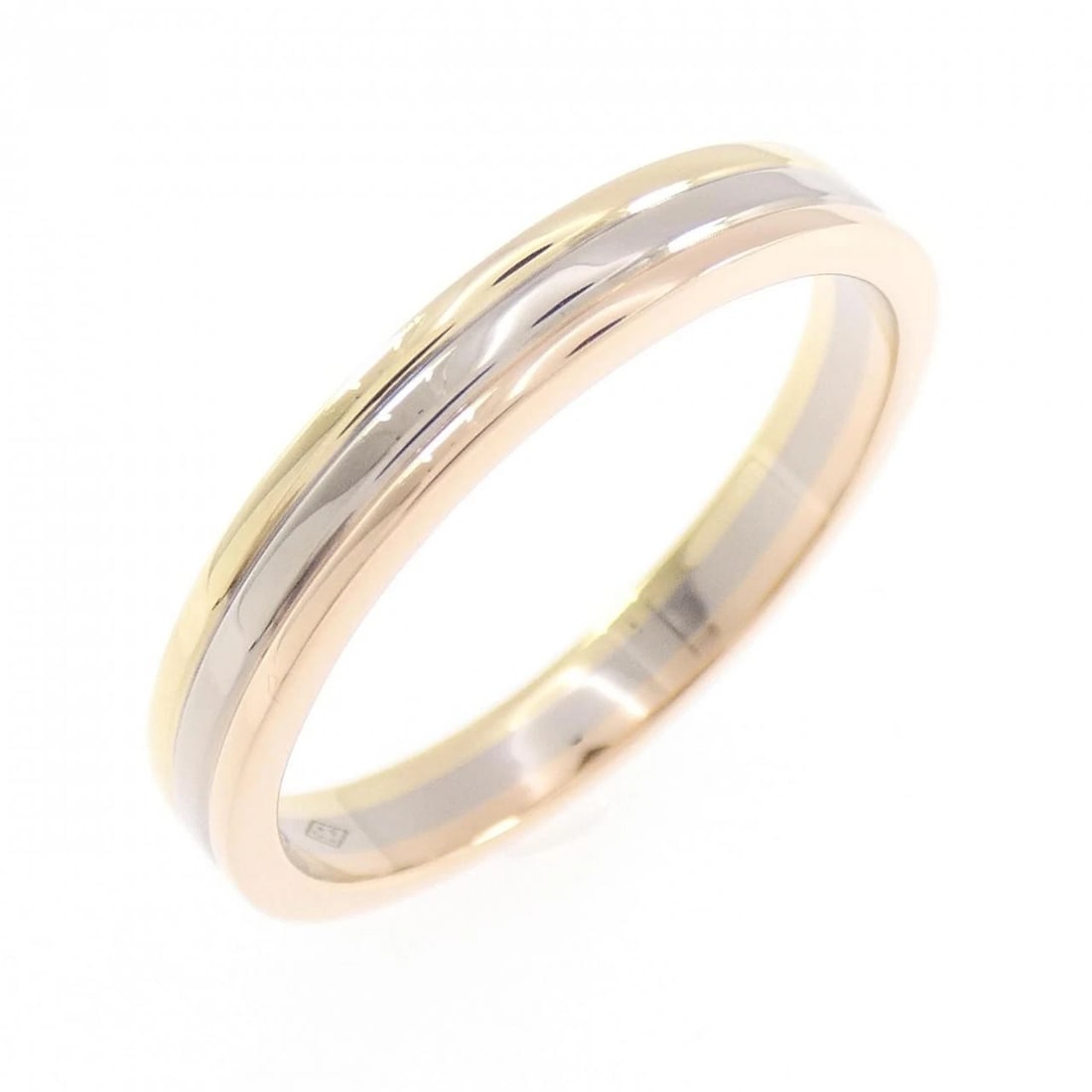 CARTIER LOUIS CARTIER RING: Cartier Louis Cartier Ring Brand: CARTIER Type/Style: Cartier Ring Material: 750 Yellow Gold/750 White Gold/750 Pink Gold, Color: WG,YG,PG Size: US9 1/2(60) Accessories: None Accessories Notice: When