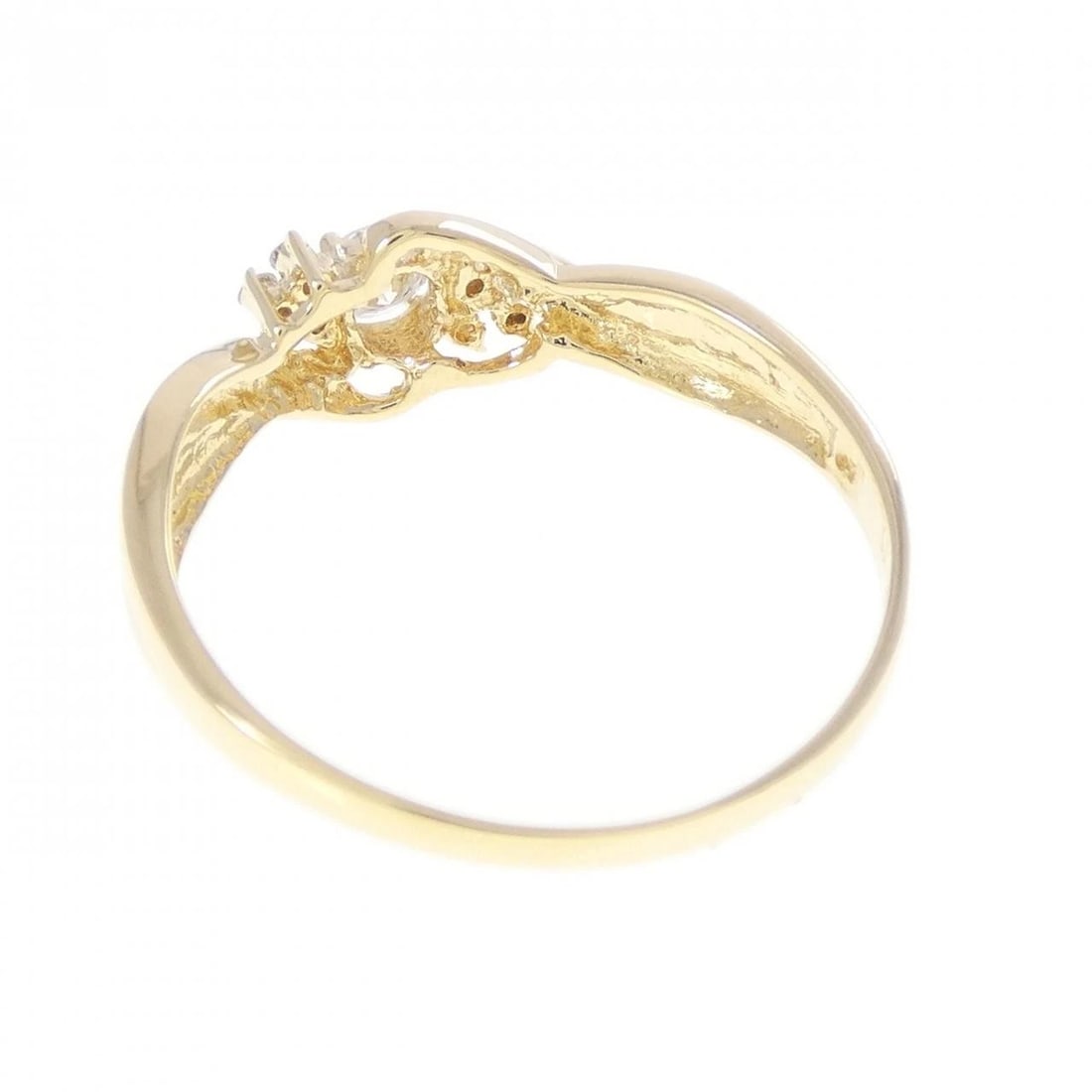 K18YG DIAMOND RING - 2