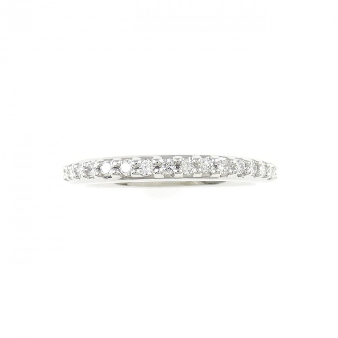 PT950 HALF ETERNITY DIAMOND RING - 2