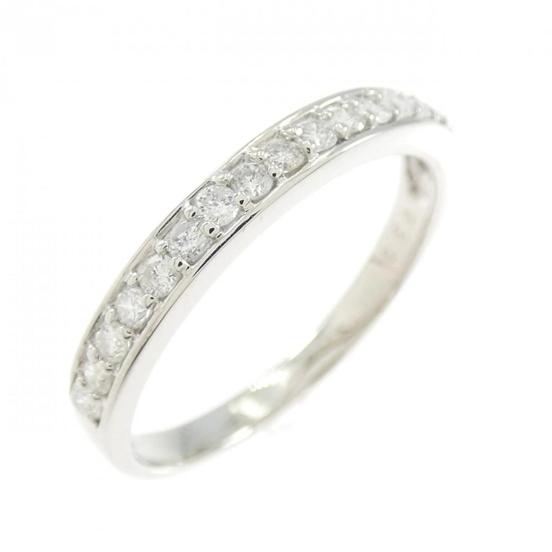 PT900 DIAMOND RING: PT900 Diamond Ring Brand: Unbranded Type/Style: Diamond Ring Material: Platinum900, Main Stone Natural Color: silver Size: US6 1/2 Accessories: None Accessories Notice: When purchasing pre-owned