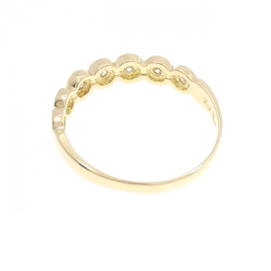 K18YG DIAMOND RING - 2