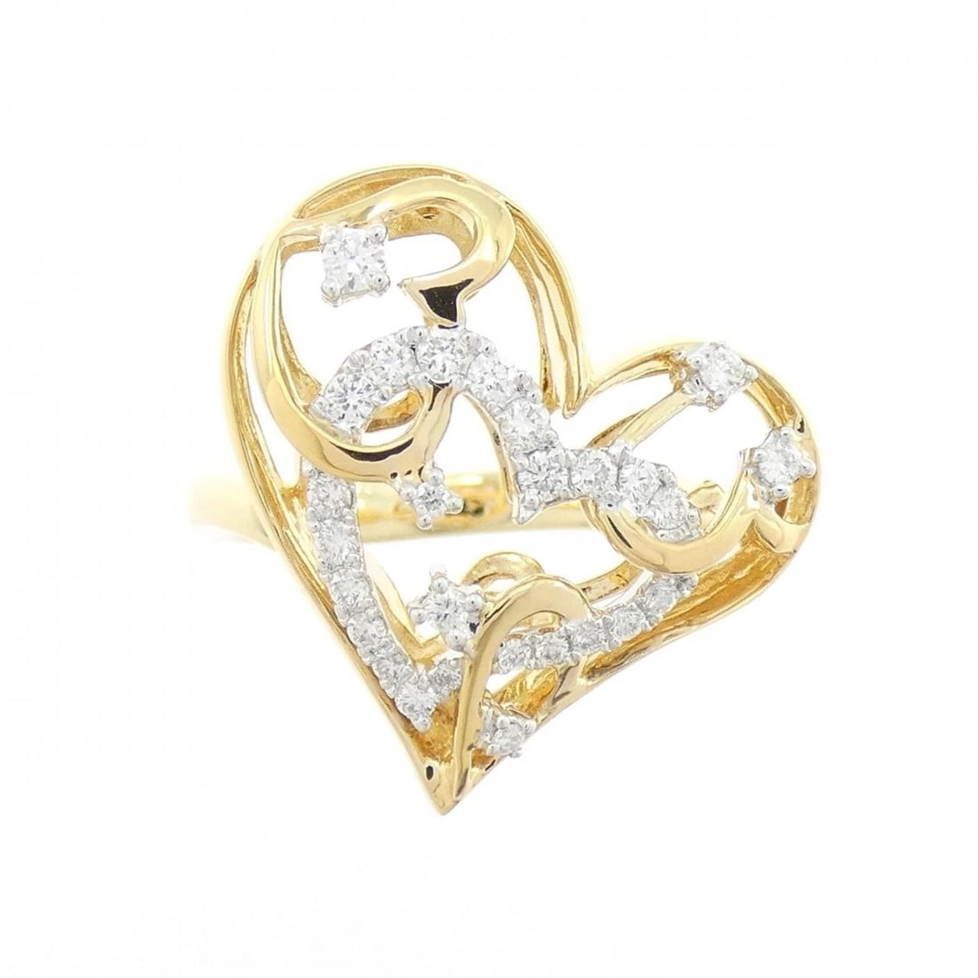 PONTE VECCHIO DIAMOND RING: Ponte Vecchio Diamond Ring Brand: Ponte Vecchio Type/Style: Ponte Vecchio Ring Material: 18K Yellow Gold / 18K White Gold, Main Stone Natural Color: YG,WG Size: US5 3/4 Accessories: None Accessories
