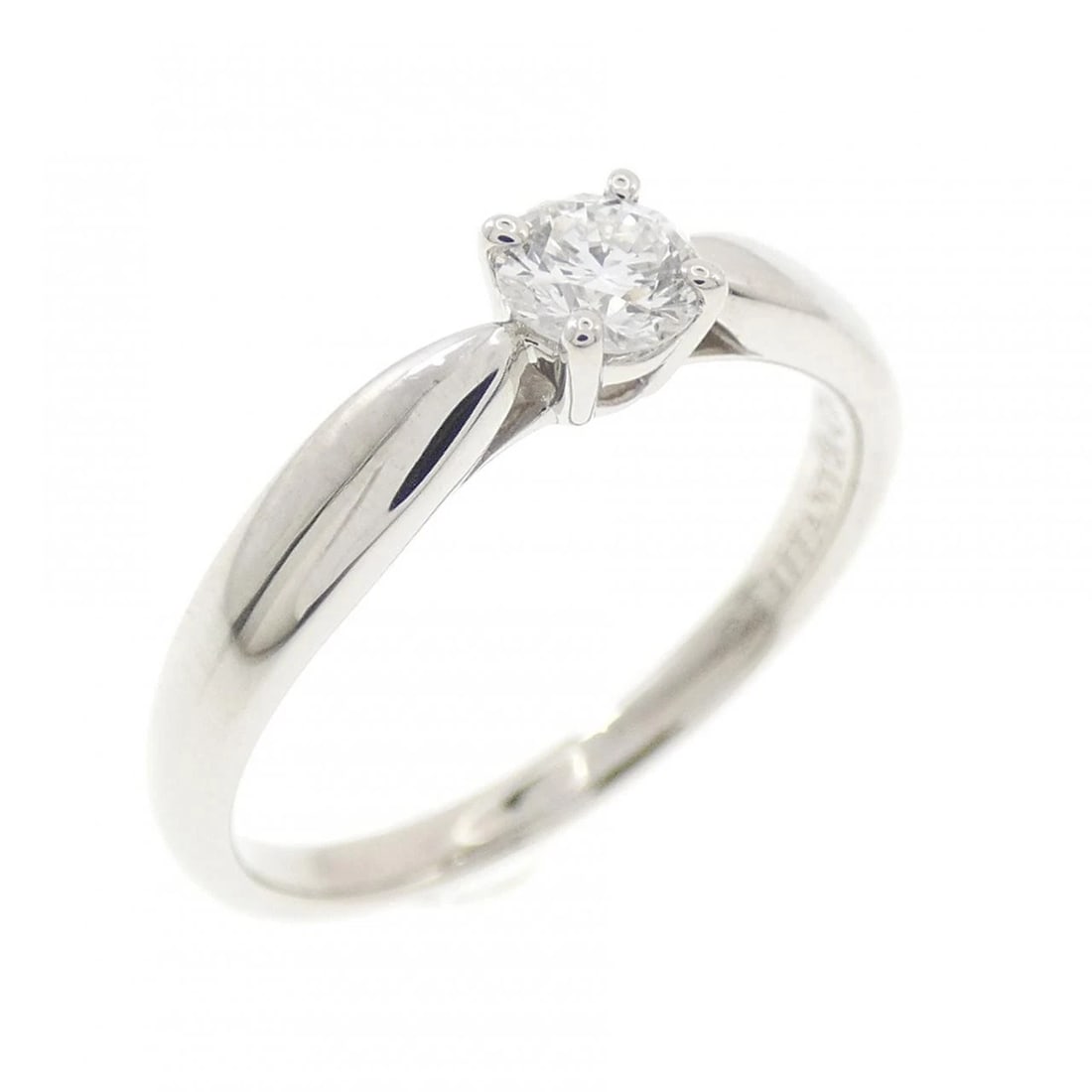 TIFFANY&CO. HARMONY RING: TIFFANY&Co. Harmony Ring Brand: TIFFANY&Co. Type/Style: TIFFANY & Co. Ring Material: Platinum950, Main Stone Natural Color: SILVER Size: US4 Accessories: None Accessories Notice: When purchasing