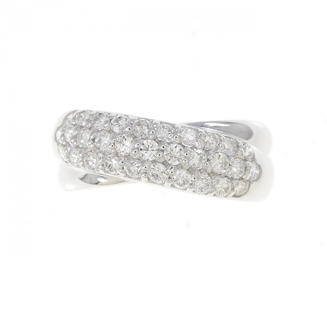 PONTE VECCHIO DIAMOND RING: Ponte Vecchio Diamond Ring Brand: Ponte Vecchio Type/Style: Ponte Vecchio Ring Material: K18 white gold, Main Stone Natural Color: WHITE GOLD Size: US4 1/2 Accessories: None Accessories Notice: When