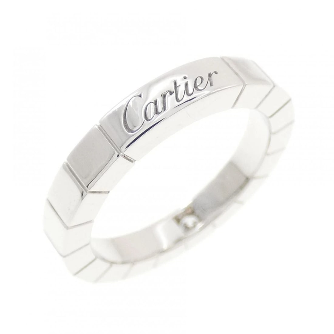 CARTIER LANIER RING: Cartier Lanier Ring Brand: CARTIER Type/Style: Cartier Ring Material: 750 white gold, Main Stone Natural Color: WHITE GOLD Size: US4 1/2(48) Accessories: None Accessories Notice: When purchasing