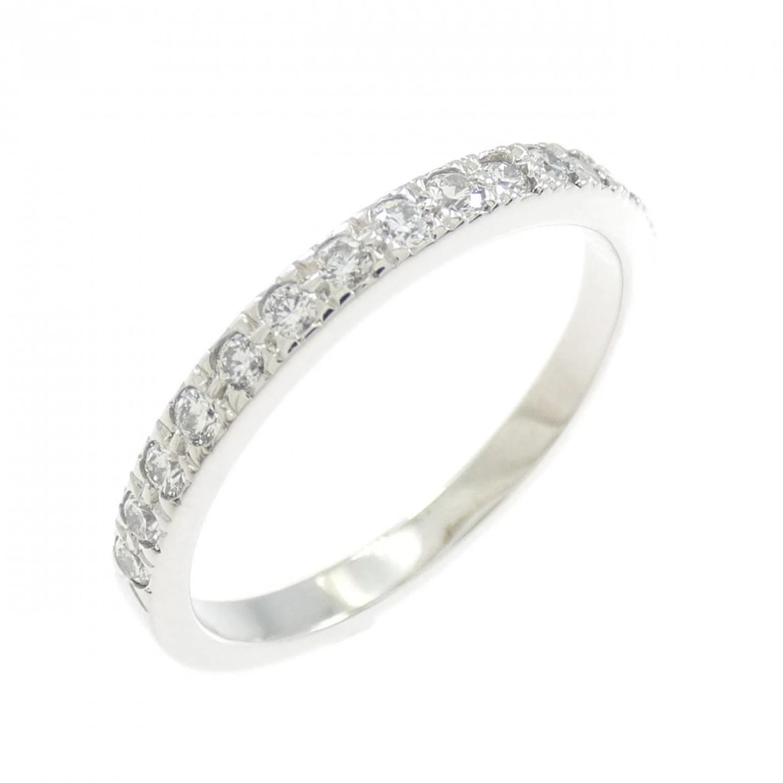 TIFFANY & CO. NOVO HALF CIRCLE RING: TIFFANY & Co. Novo Half Circle Ring Brand: TIFFANY&Co. Type/Style: TIFFANY & Co. Ring Material: Platinum950, Main Stone Natural Color: SILVER Size: US5 Accessories: None Accessories Notice: When