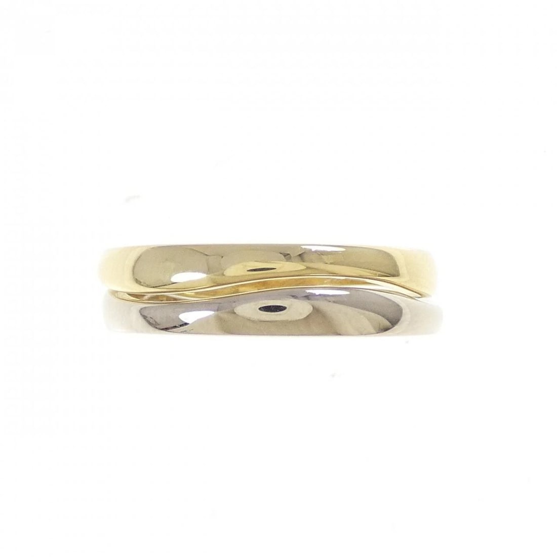 CARTIER LOVE ME RING: Cartier Love Me Ring Brand: CARTIER Type/Style: Cartier Ring Material: 750 yellow gold/750 white gold, Color: YG,WG Size: US10 1/4(63) Accessories: None Accessories Notice: When purchasing pre-owned