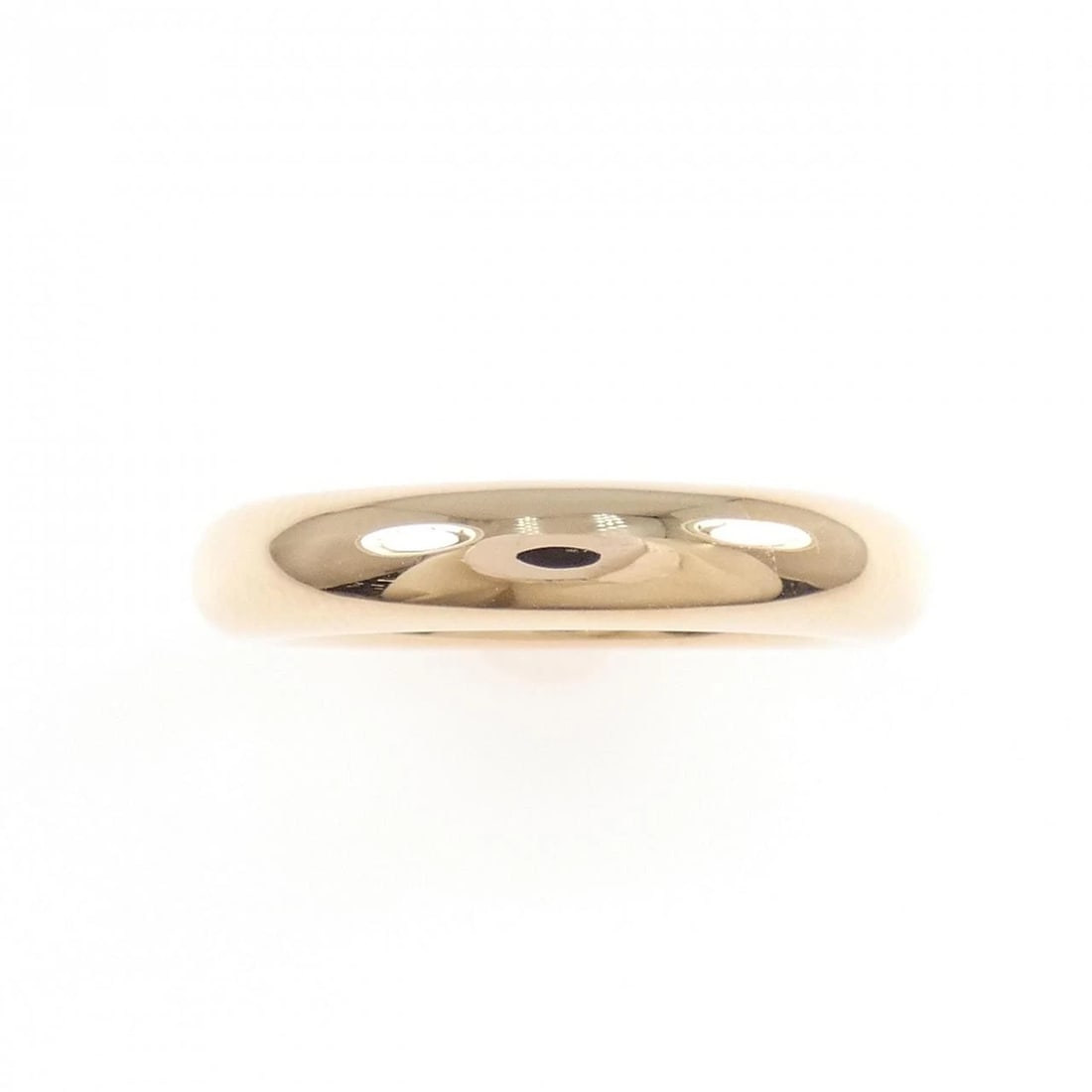 CARTIER ELLIPSE RING: Cartier Ellipse Ring Brand: CARTIER Type/Style: Cartier Ring Material: 750 Pink Gold, Color: PINK GOLD Size: US5(49) Accessories: None Accessories Notice: When purchasing pre-owned goods,