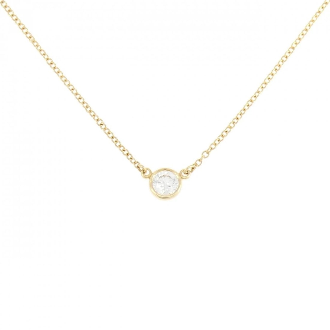 TIFFANY & CO. BY THE YARD NECKLACE: TIFFANY & Co. By the Yard Necklace Brand: TIFFANY&Co. Type/Style: TIFFANY&Co. Necklace Material: 750 yellow gold, Main Stone Natural Color: YELLOW GOLD Size: Length40cm Actual Size Diameteraround: