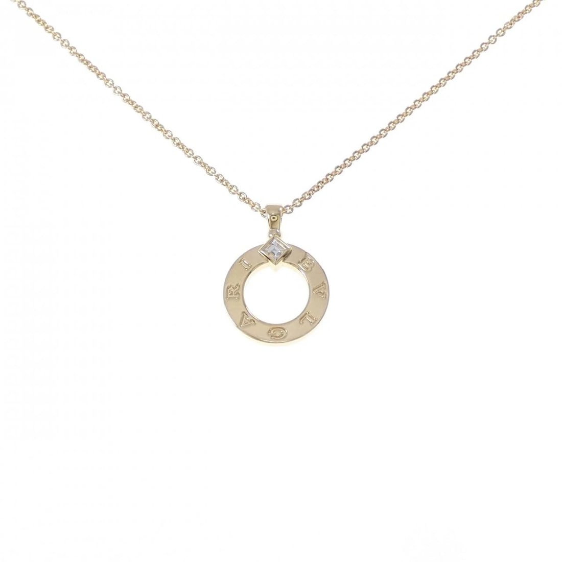 BVLGARI NECKLACE: Bvlgari Necklace Brand: BVLGARI Type/Style: Bulgari Necklace Material: 750 yellow gold, Main Stone Natural Color: YELLOW GOLD Size: Length39-46cm Actual Size Pendant length approx. x width approx.: