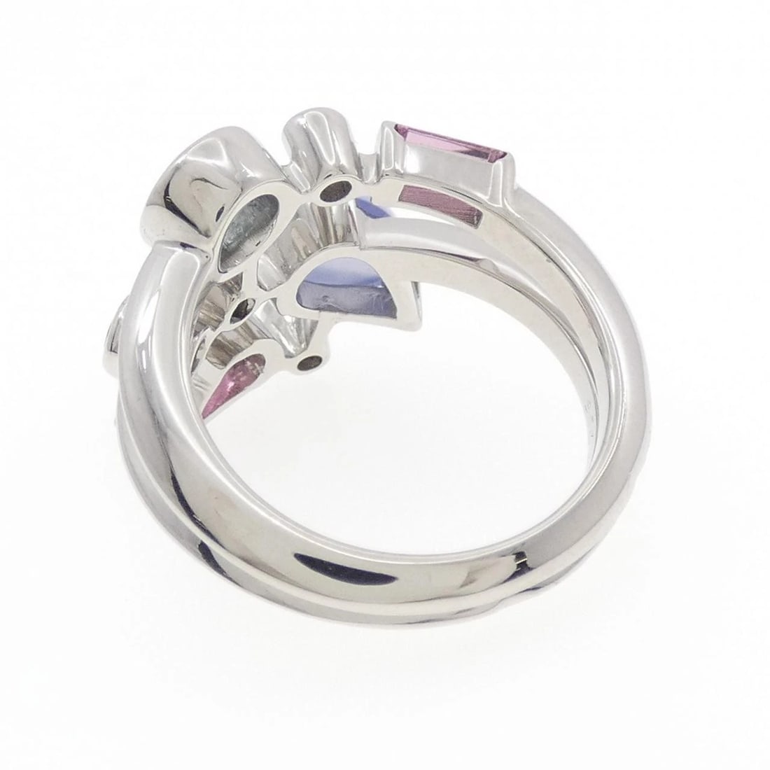 CARTIER COLORED STONE RING - 3
