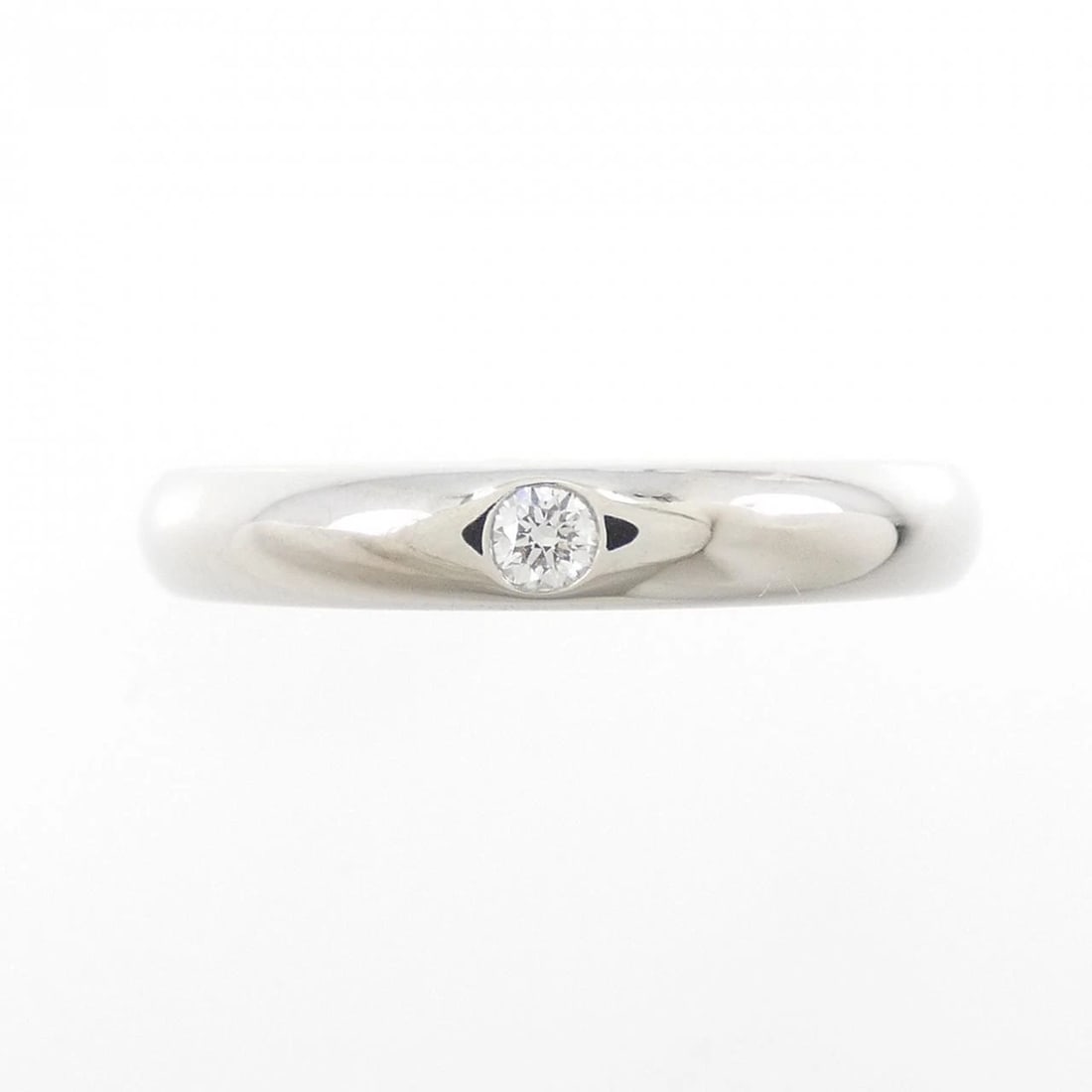 HARRY WINSTON ROUND WEDDING RING - 2
