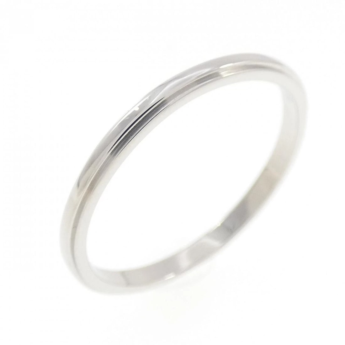 CARTIER D'AMOUR RING: Cartier D'Amour Ring Brand: CARTIER Type/Style: Cartier Ring Material: Platinum950, Color: SILVER Size: US6 1/4(52) Accessories: None Accessories Notice: When purchasing pre-owned goods, p
