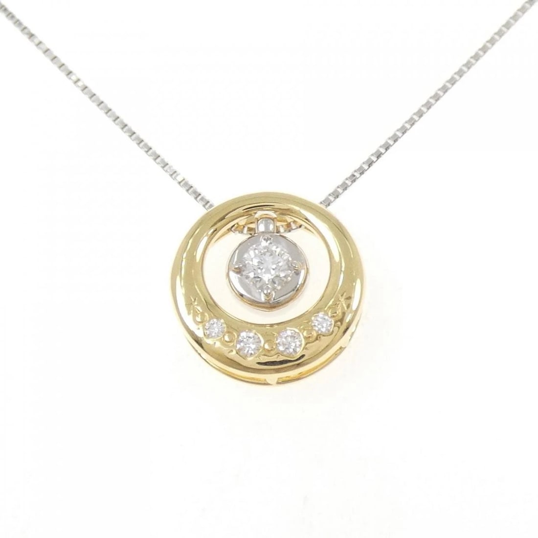 TASAKI DIAMOND NECKLACE: Tasaki Diamond Necklace Brand: TASAKI Type/Style: Tasaki Necklace Material: 750 yellow gold/750 white gold, Main Stone Natural Color: YG,WG Size: Length44cm Actual Size Diameteraround: 13.9mm Chain