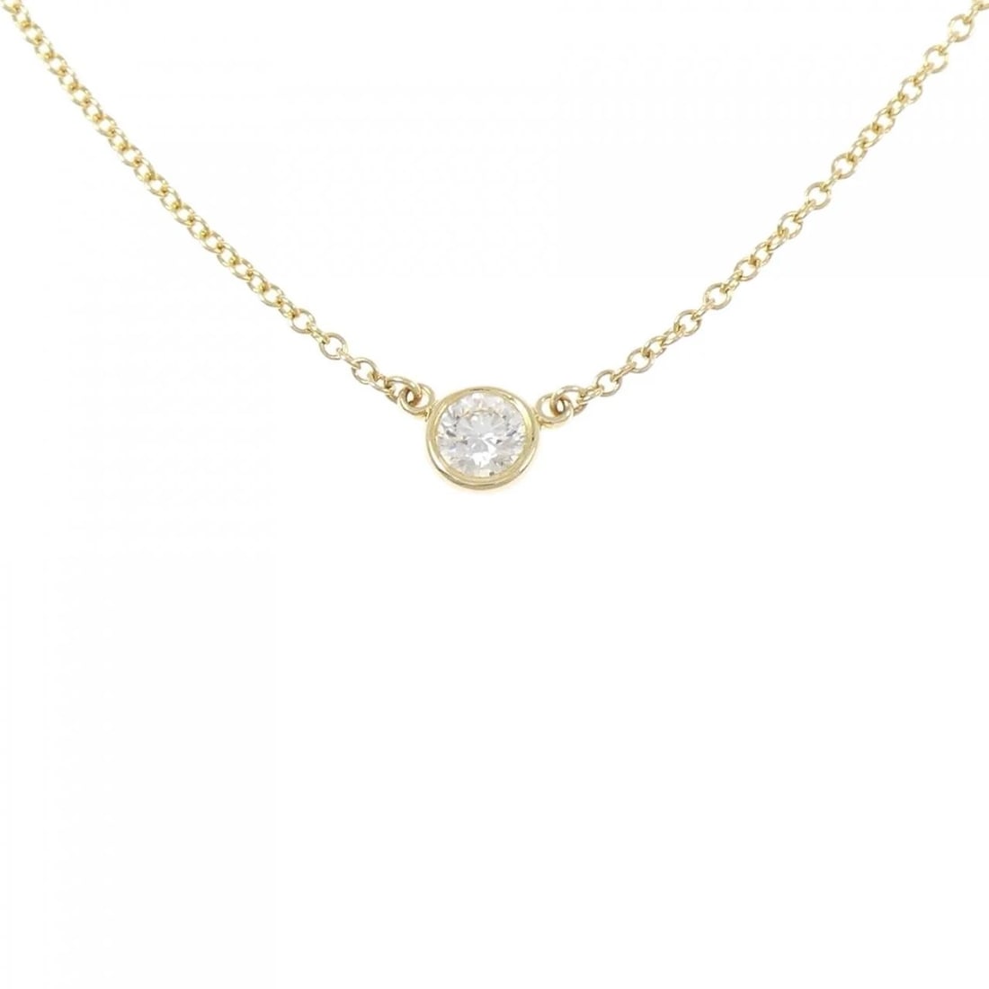 TIFFANY & CO. BY THE YARD NECKLACE: TIFFANY & Co. By the Yard Necklace Brand: TIFFANY&Co. Type/Style: TIFFANY&Co. Necklace Material: 750 yellow gold, Main Stone Natural Color: yellow gold Size: Length41cm Actual Size Diameteraround: