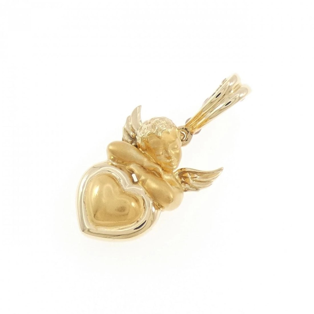 CARRERA Y CARRERA CORAZON CHARM: Carrera y Carrera Corazon Charm Brand: Carrera y Carrera Type/Style: Carrera Y Carrera Pendant/Brooch Material: 750 yellow gold, Color: yellow gold Size: Actual Size Approximate dimensions (height x