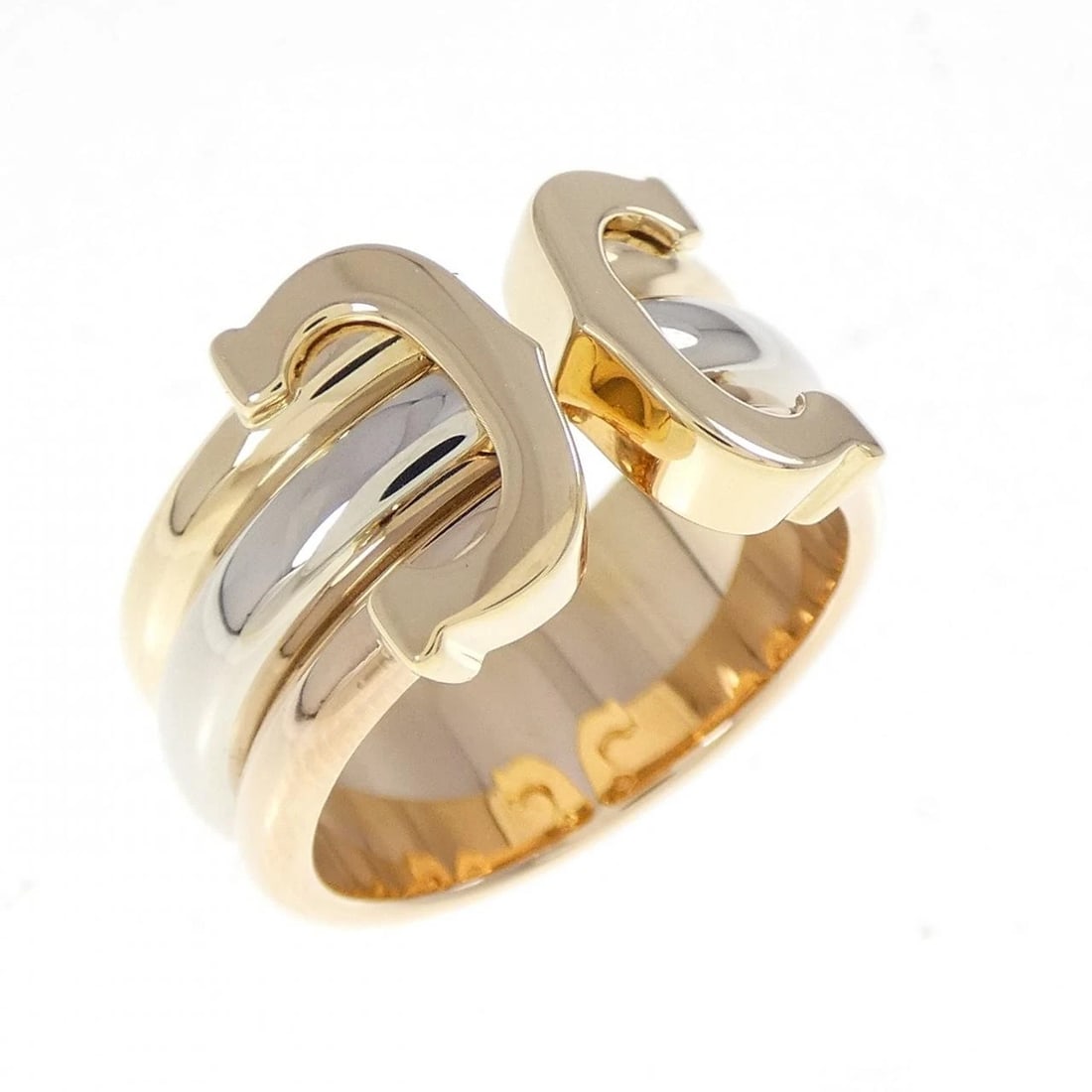 CARTIER RING: Cartier ring Brand: CARTIER Type/Style: Cartier Ring Material: 750 Yellow Gold/750 White Gold/750 Pink Gold, Color: YG,WG,PG Size: US4 1/2(48) Accessories: None Accessories Notice: When purchasing
