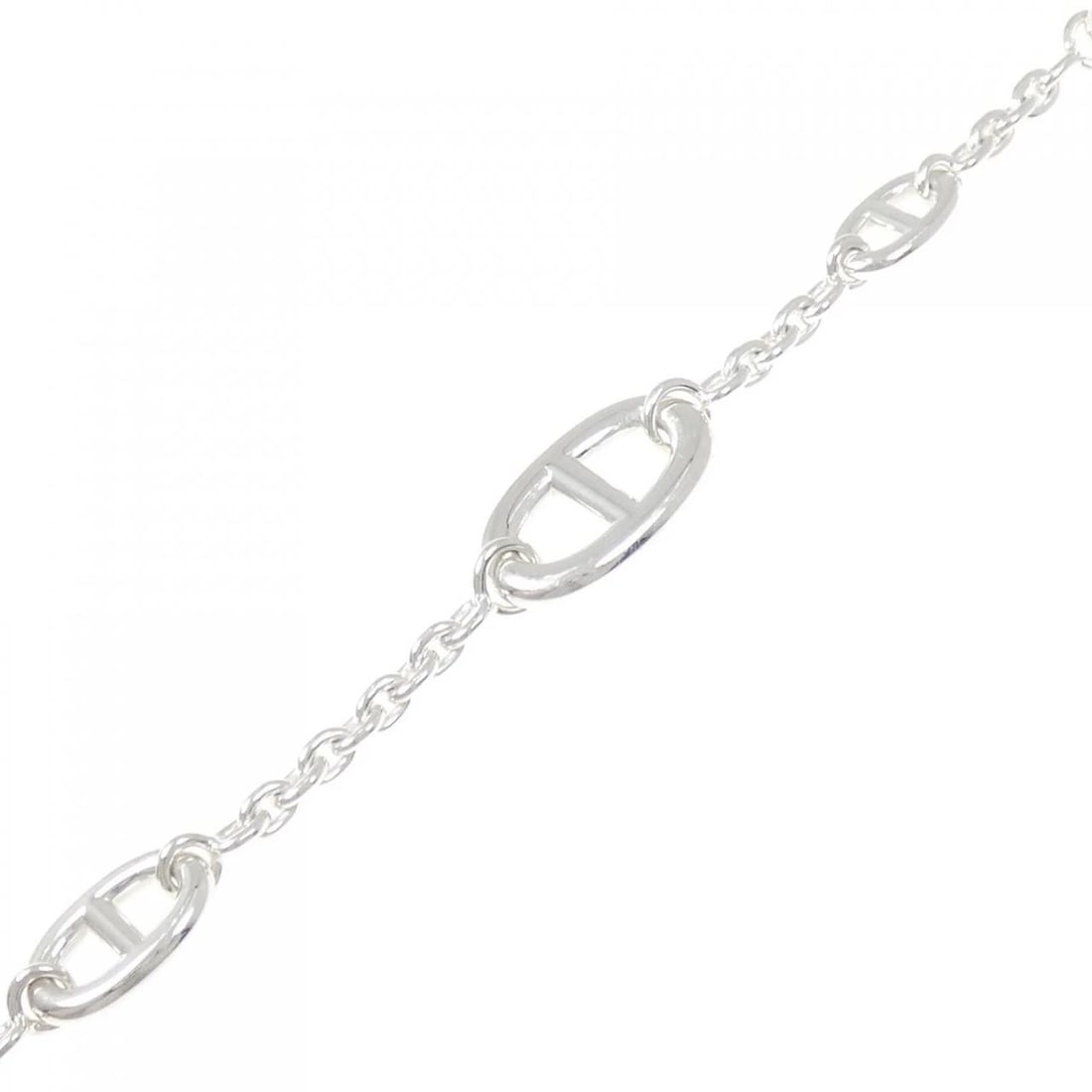 HERMES FARANDOLE MULTI BRACELET: Hermes Farandole Multi Bracelet Brand: HERMES Type/Style: Hermes Bracelet Material: 925Silver, Color: SILVER Size: Length17cm Actual Size Max width approx: 14.0mm Accessories: None Accessories