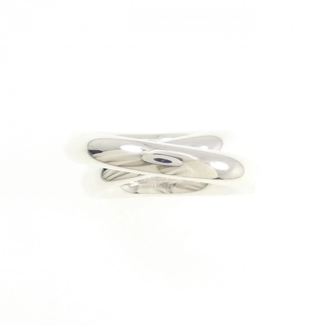 HERMES VERTIGE RING: Hermes Vertige Ring Brand: HERMES Type/Style: Hermes Ring Material: 925Silver, Color: SILVER Size: US6 1/4(52) Accessories: None Accessories Notice: When purchasing pre-owned goods, please refer to
