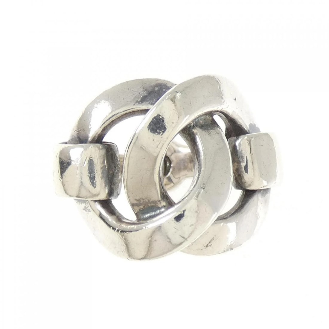 HERMES 925 RING: Hermes 925 ring Brand: HERMES Type/Style: Hermes Ring Material: 925Silver, Color: SILVER Size: US6 1/4(52) Accessories: None Accessories Notice: When purchasing pre-owned goods, please refer to the